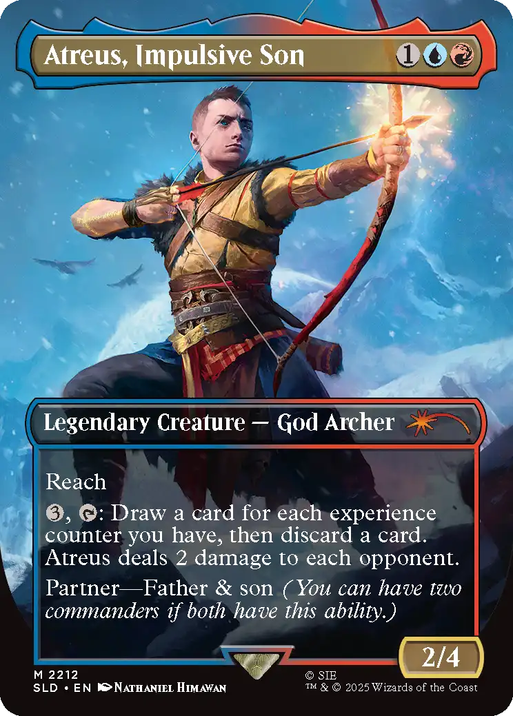 Tcg Magic the gathering: Secret Lair Drop God of War: Redemption Regular
