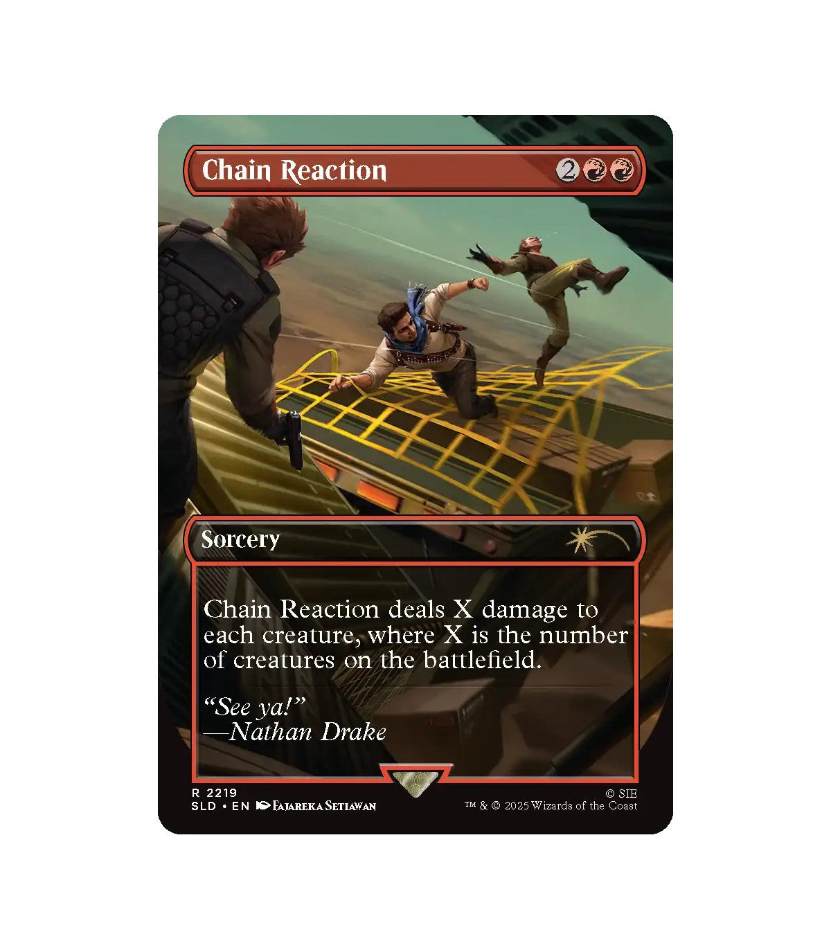 Tcg Magic the gathering: Secret Lair Drop Uncharted: Saga of Thieves Regular