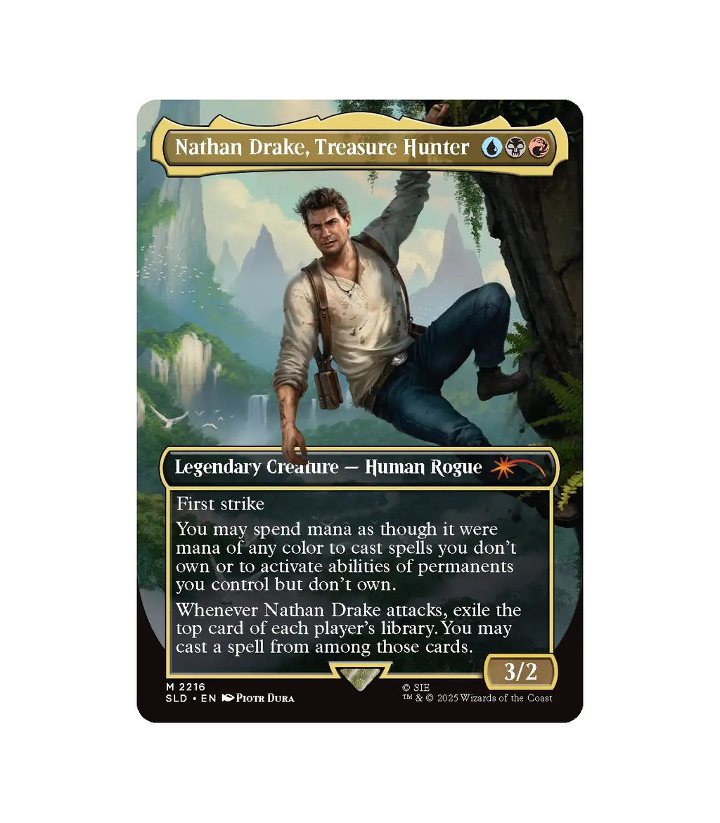 Tcg Magic the gathering: Secret Lair Drop Uncharted: Saga of Thieves Regular