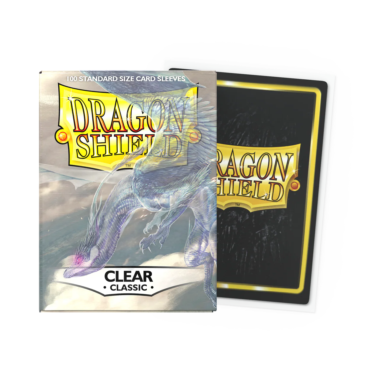 Tcg Dragon Shield Sleeves: Standard Classic Clear 100 ct