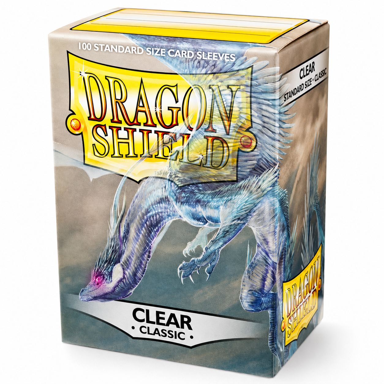 Tcg Dragon Shield Sleeves: Standard Classic Clear 100 ct