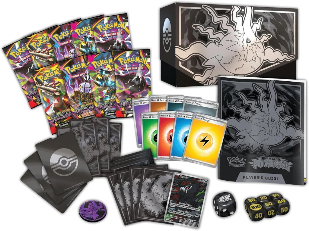 Tcg Pokemon: Mega Evolution Pitch Black Elite Trainer Box