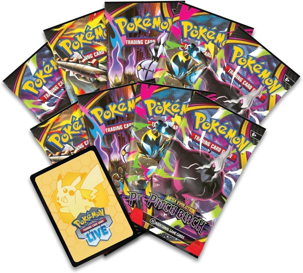 Tcg Pokemon: Mega Evolution Pitch Black Elite Trainer Box
