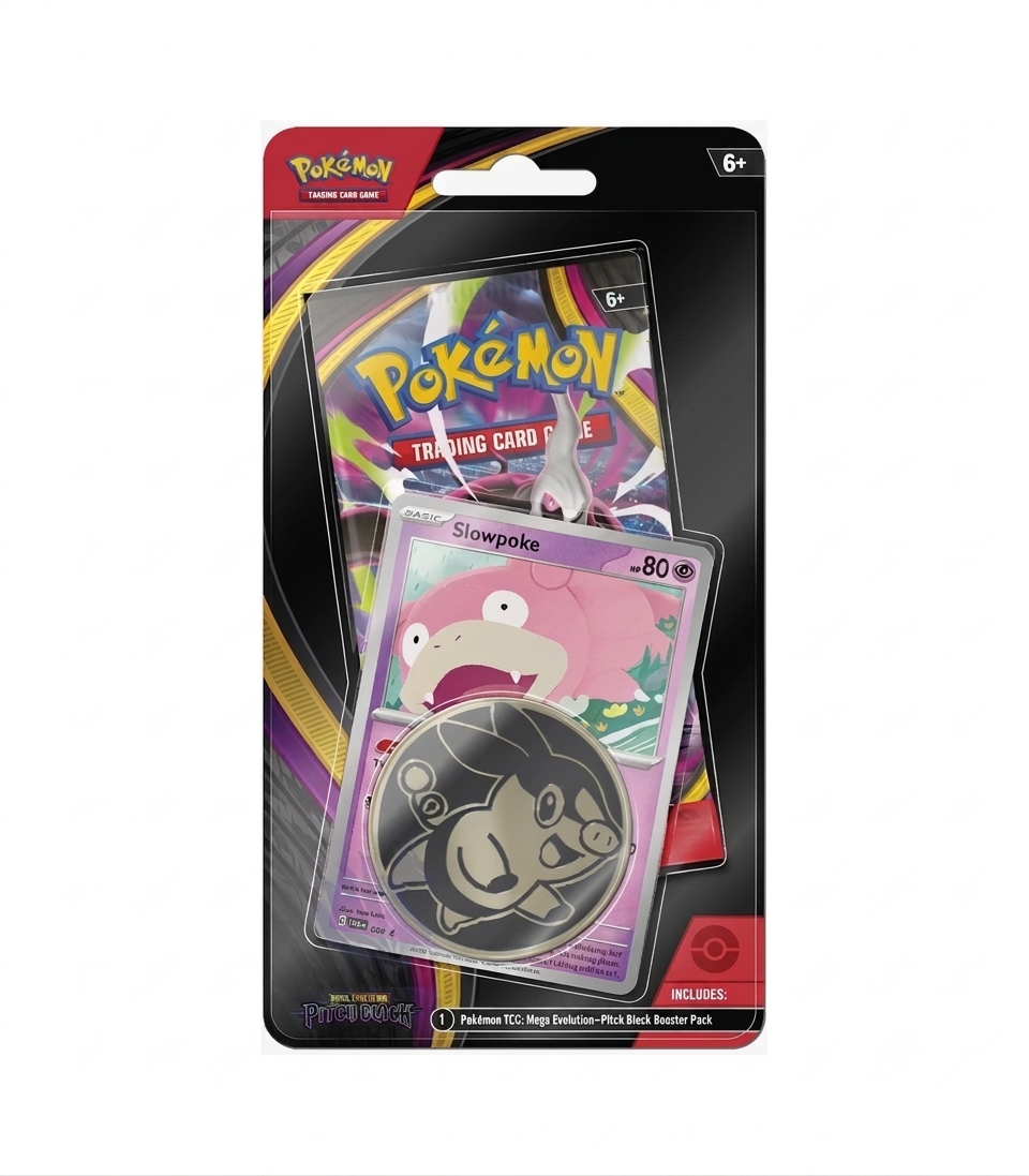 Tcg pokemon: Mega Evolution Pitch Black Checklane Slowpoke Blister