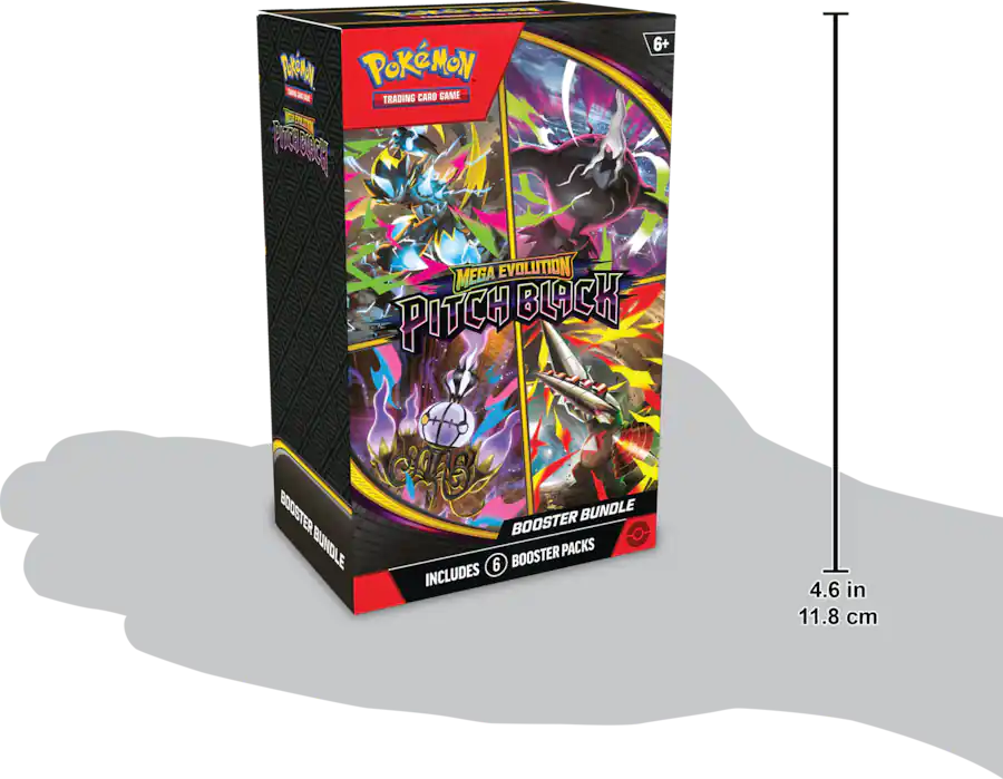 Tcg Pokemon: Mega Evolution Pitch Black Booster Bundle