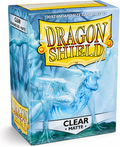 Tcg Dragon Shield Sleeves: Standard Matte Clear 100 ct