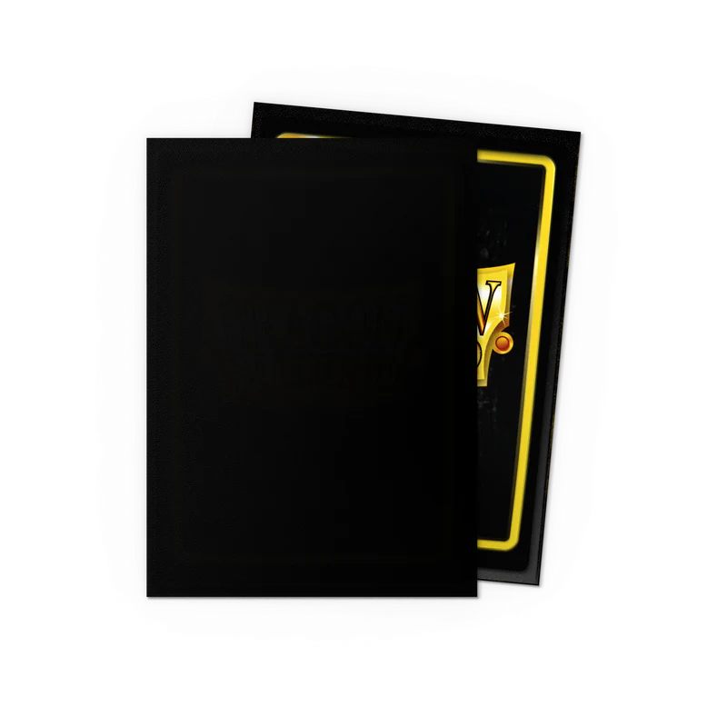 Tcg Dragon Shield Sleeves: Standard Matte Black 100 ct
