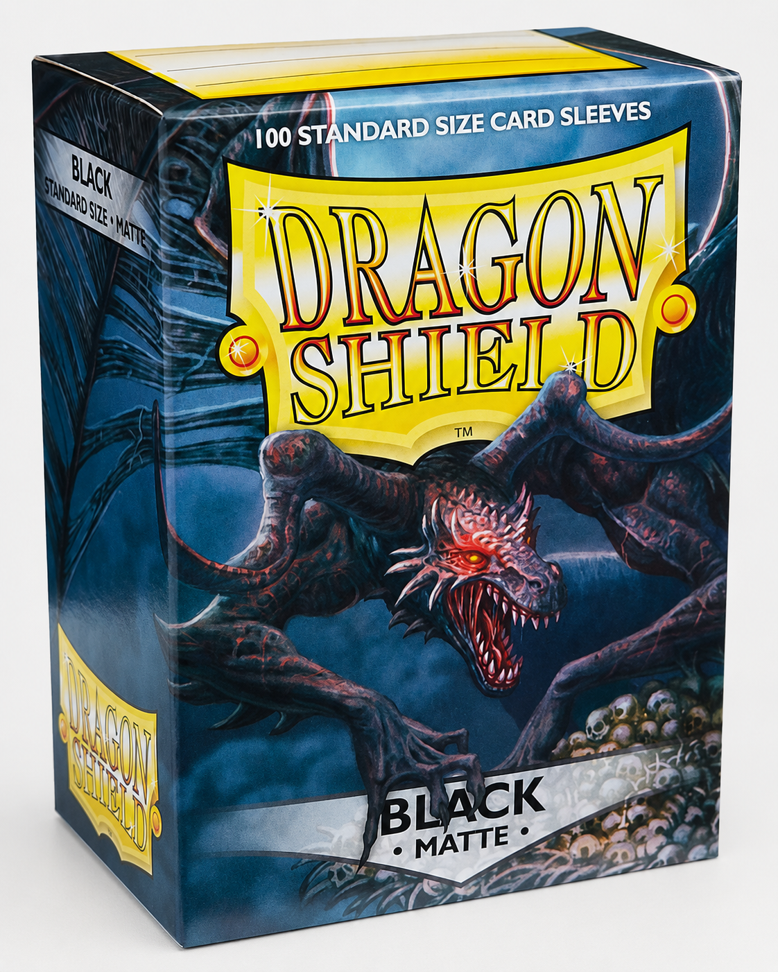 Tcg Dragon Shield Sleeves: Standard Matte Black 100 ct
