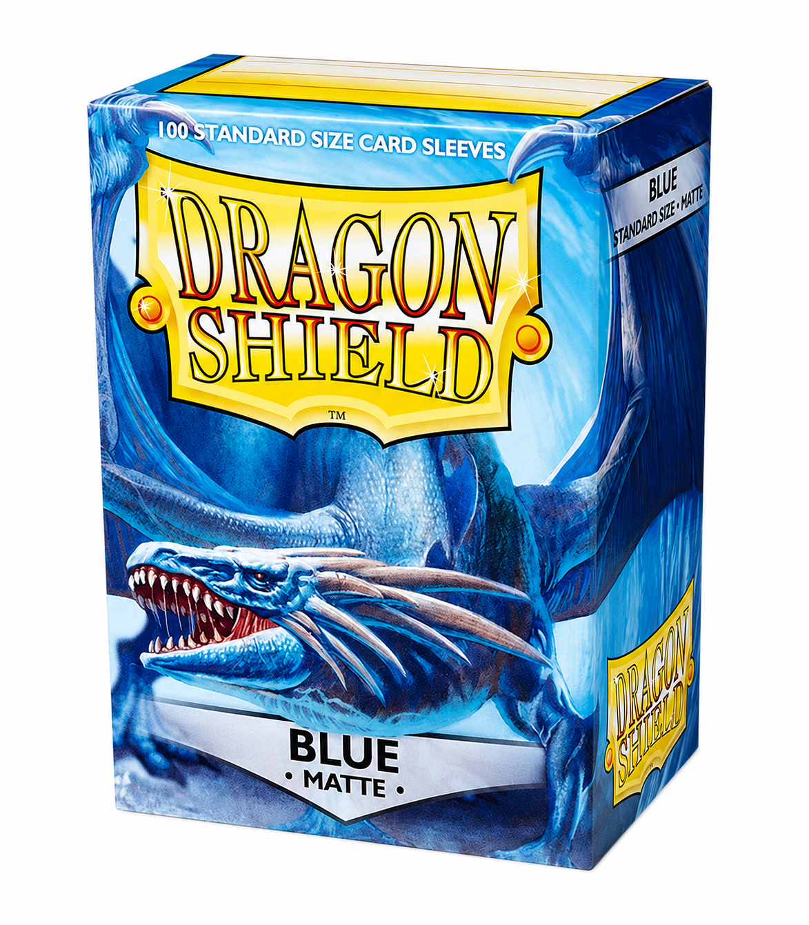 Tcg Dragon Shield Sleeves: Standard Matte Blue 100 ct