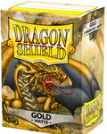 Tcg Dragon Shield Sleeves: Standard Matte Gold 100 ct