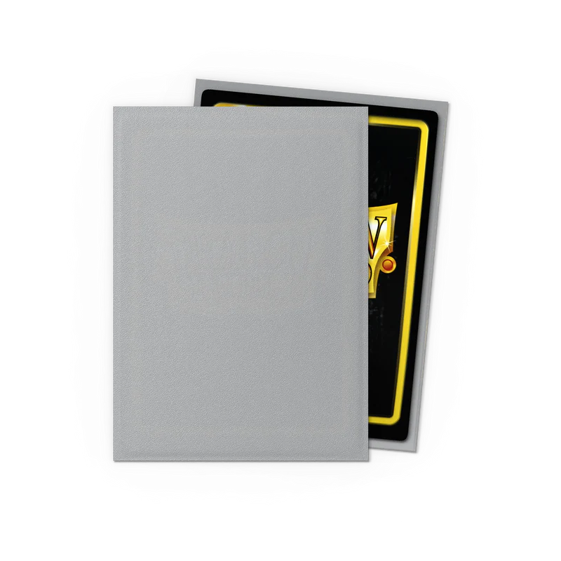 Tcg Dragon Shield Sleeves: Standard Matte Silver 100 ct