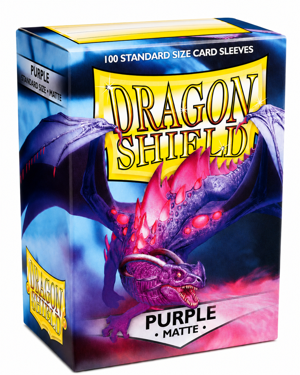 Tcg Dragon Shield Sleeves: Standard Matte Purple 100 ct