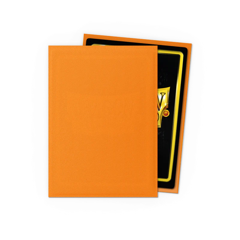 Tcg Dragon Shield Sleeves: Standard Matte Orange 100 ct