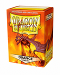 Tcg Dragon Shield Sleeves: Standard Matte Orange 100 ct