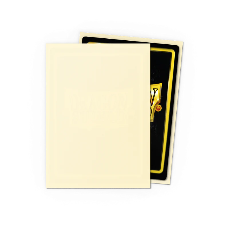 Tcg Dragon Shield Sleeves: Standard Matte Ivory 100 ct