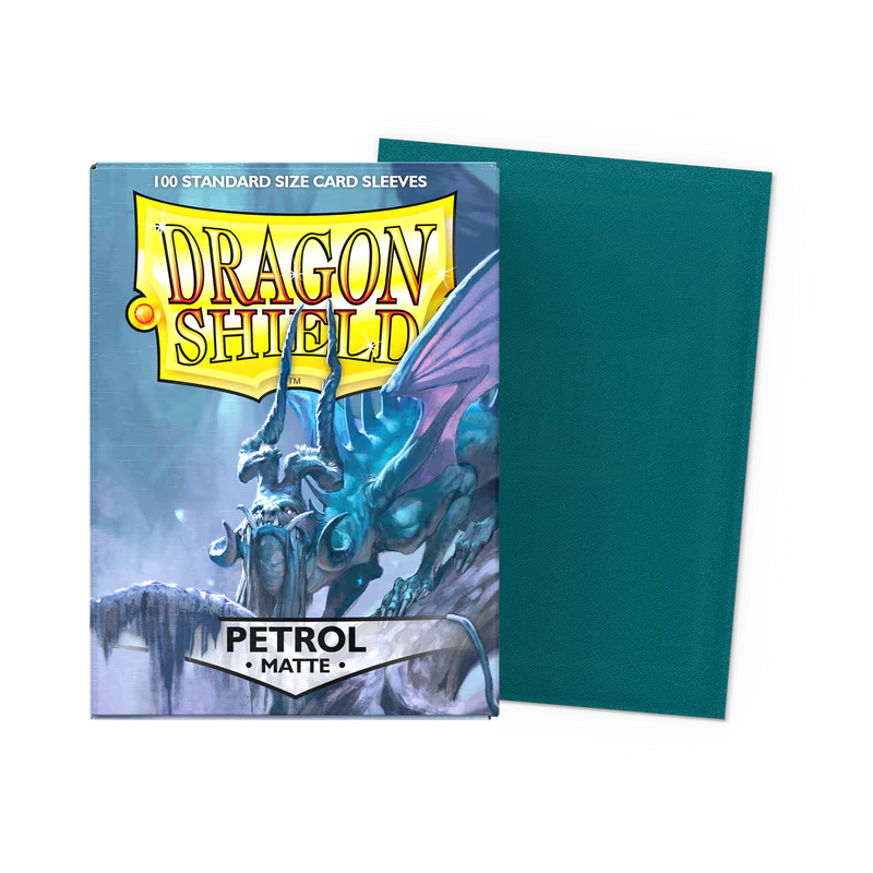 Tcg Dragon Shield Sleeves: Standard- Matte Petrol 100 ct