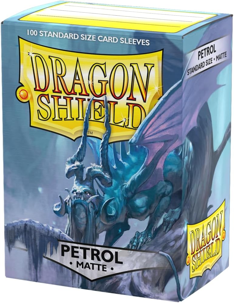 Tcg Dragon Shield Sleeves: Standard- Matte Petrol 100 ct