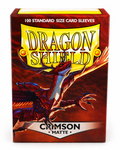 Tcg Dragon Shield Sleeves: Standard Matte Crimson 100 ct