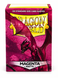 Tcg Dragon Shield Sleeves: Standard Matte Magenta 100 ct