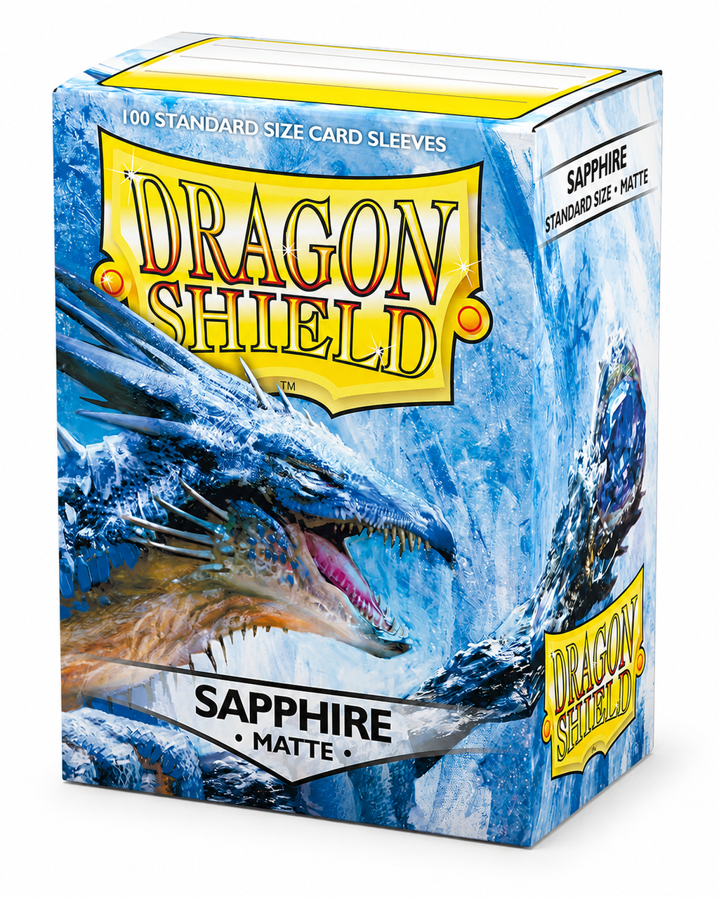Tcg Dragon Shield Sleeves: Standard Matte Sapphire 100 ct