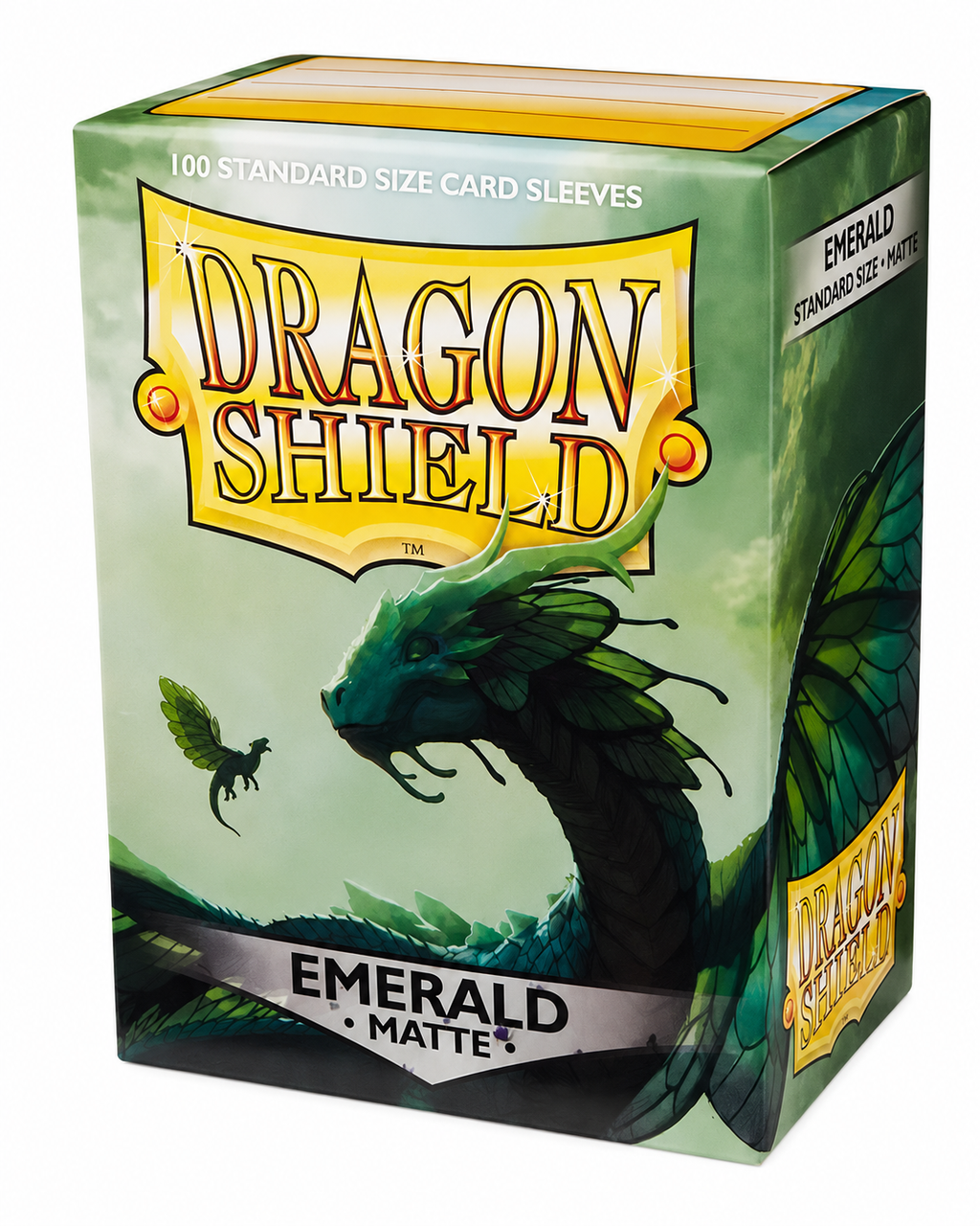 Tcg Dragon Shield Sleeves: Standard Matte Emerald 100 ct