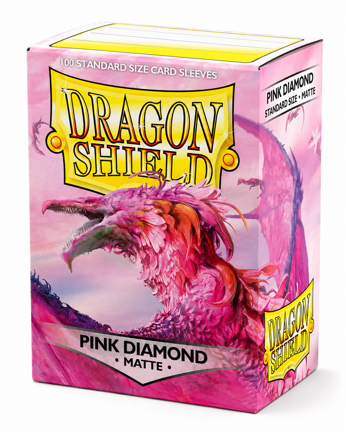 Tcg Dragon Shield Sleeves: Standard Matte Pink Diamond 100 ct