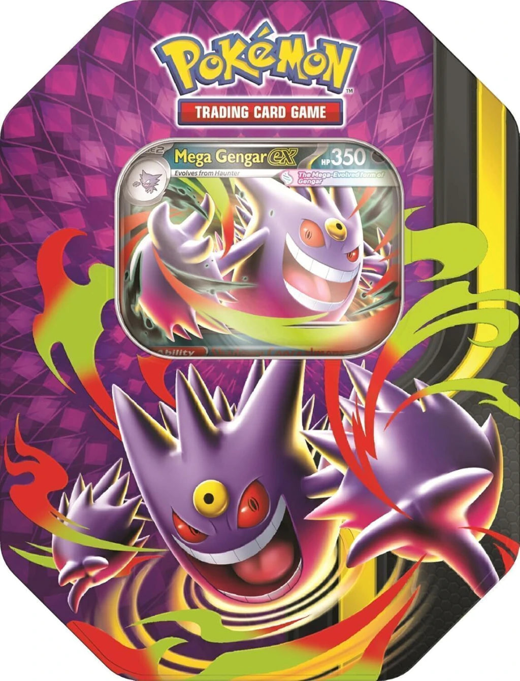 Pokemon TCG: Mega Moonlit Tin Mega Gengar ex Promo