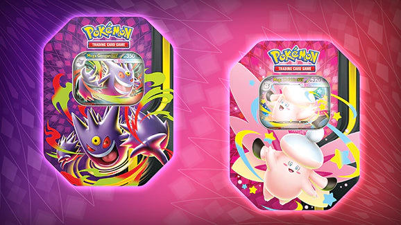 Pokemon TCG: Mega Moonlit Tin Mega Mega Clefable ex Promo