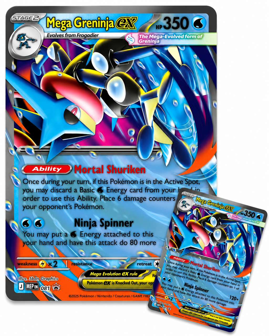 Tcg Pokemon: Mega Greninja EX Premium Collection