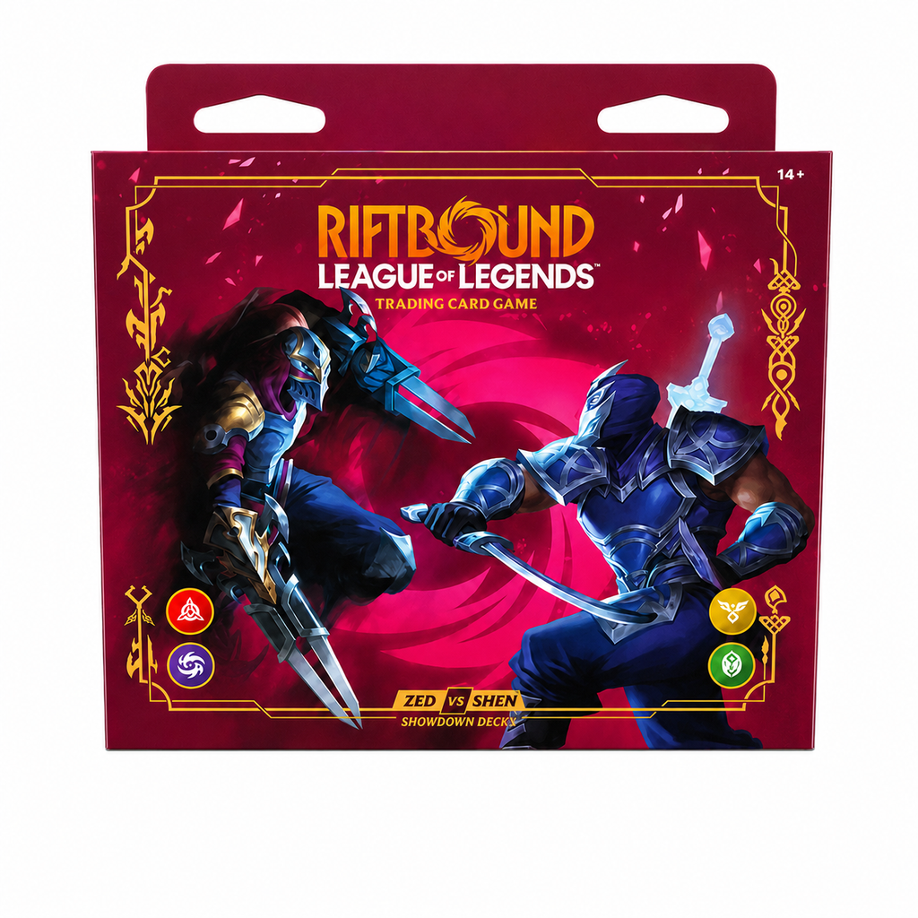 Tcg Riftbound: Set Vendetta Showdown Decks Zed vs Shen