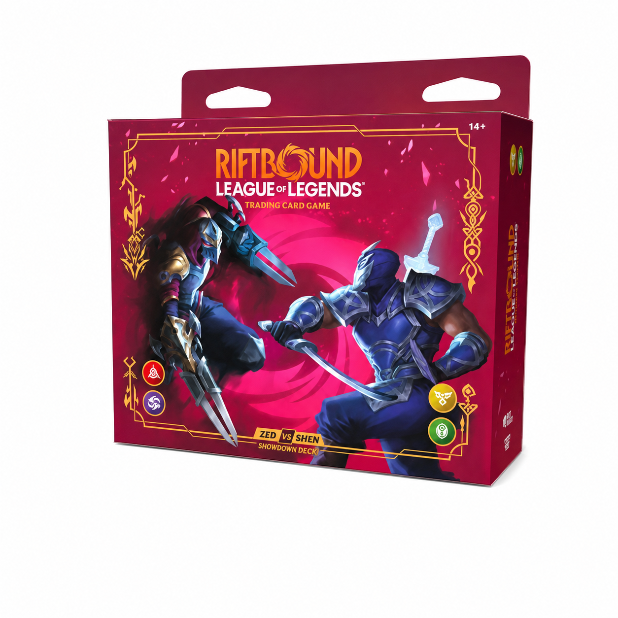 Tcg Riftbound: Set Vendetta Showdown Decks Zed vs Shen