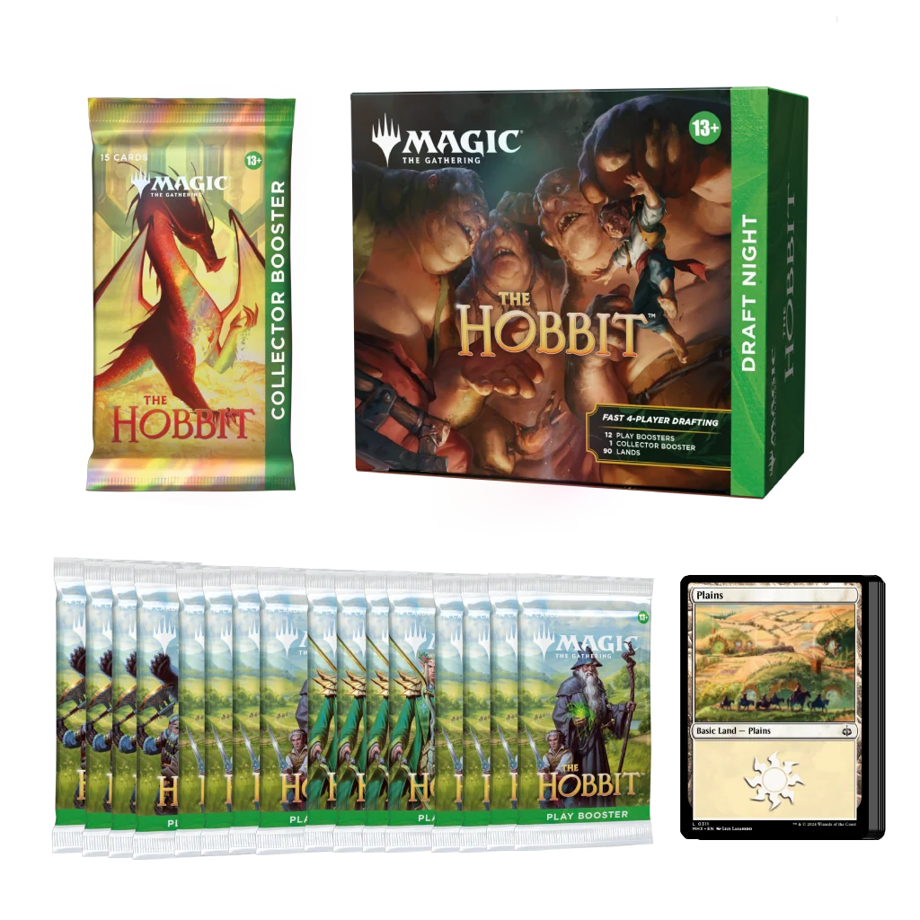 Tcg magic the gathering: The Hobbit Draft Night Box