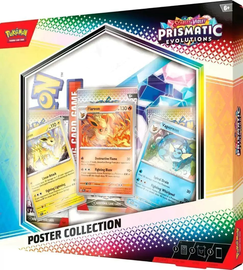 Tcg pokemon: Prismatic Evolutions Poster Collection