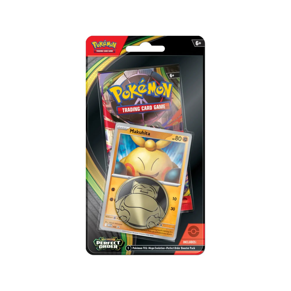 Pokémon TCG: Mega Evolution - Perfect Order Checklane Blister Makuhita