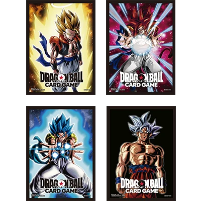 a Dragon Ball Super Card Game Fusion World – Official Card Sleeves 04: Gogeta.