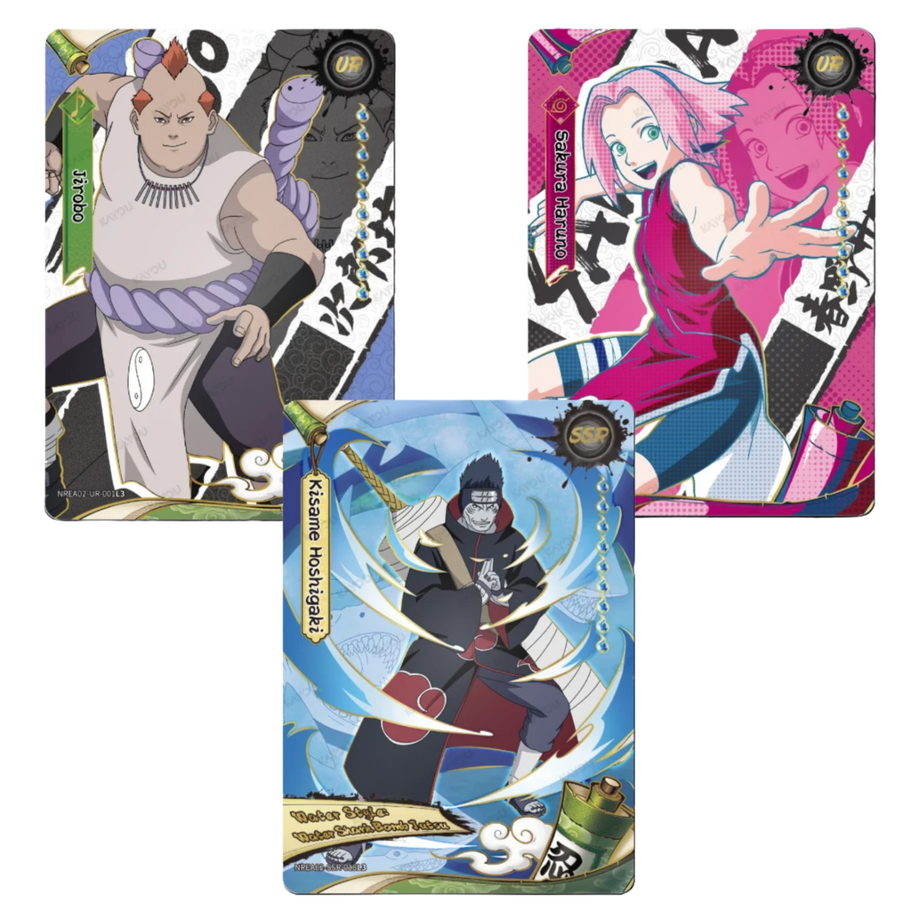 Naruto Collectible Cards: Smriti Earth Scroll 002 Collector Box (10 Packs)