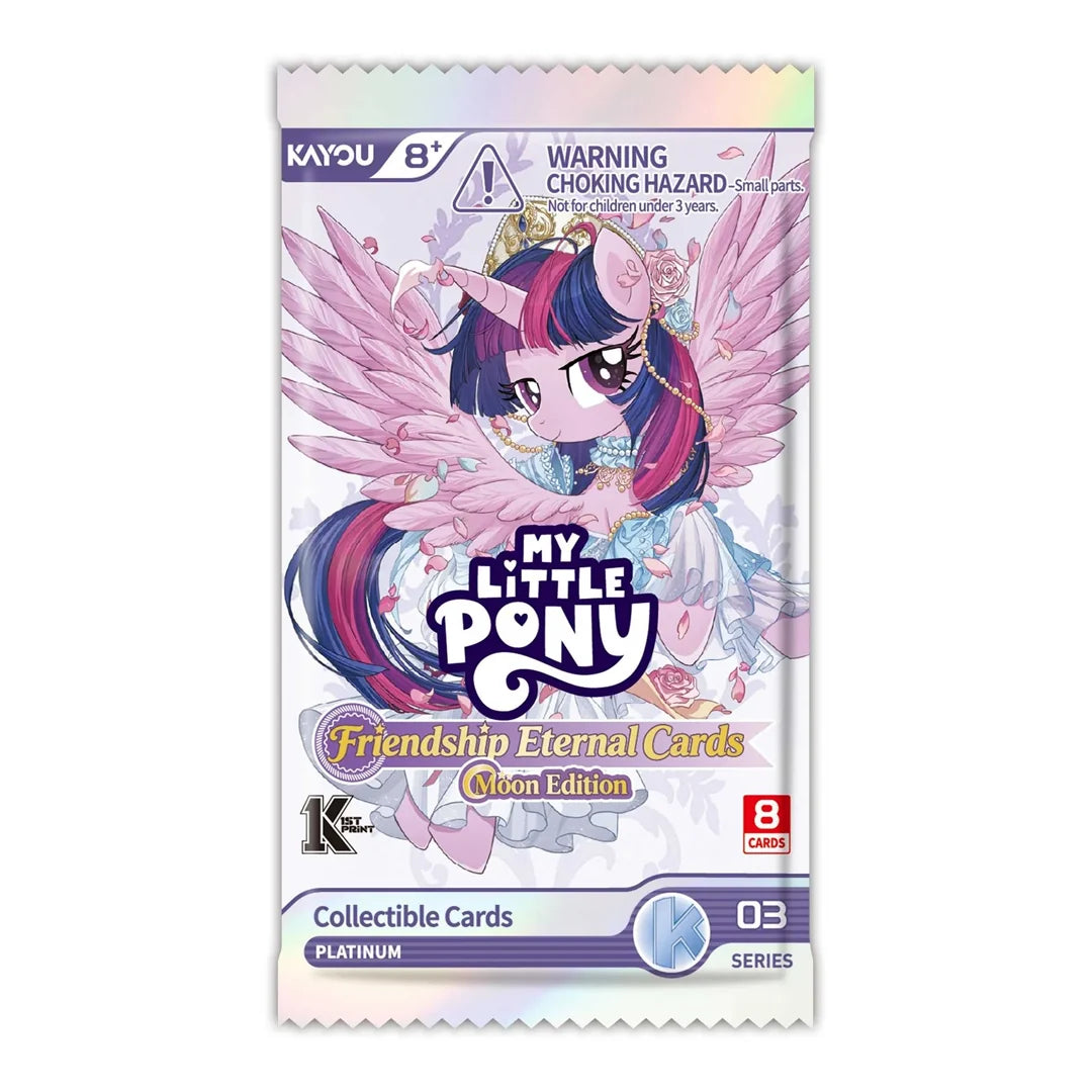 My Little Pony Collectible Cards: Friendship Eternal Cards - Moon Edition 003 - Collector Box (5 Packs)