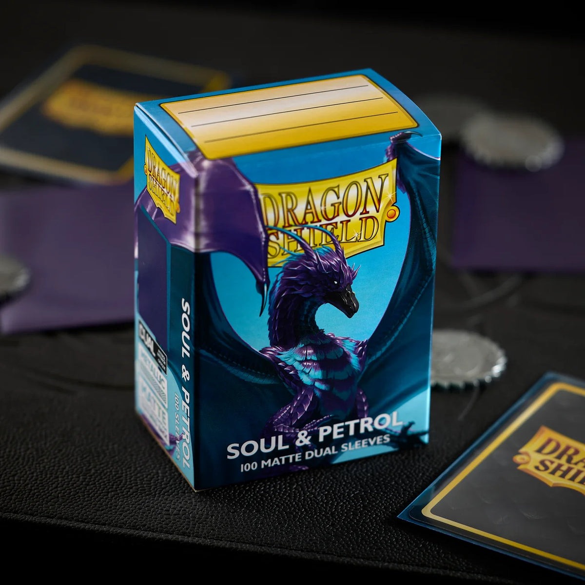 Tcg Dragon shield: Soul & Petrol Matte Dual Sleeves
