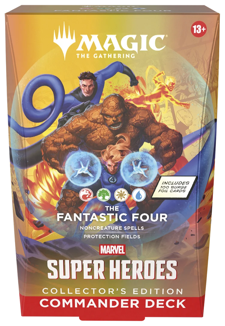 Tcg magic the gathering: Marvel Super Heroes Commander Deck: Collector's Edition: Fantastic Four