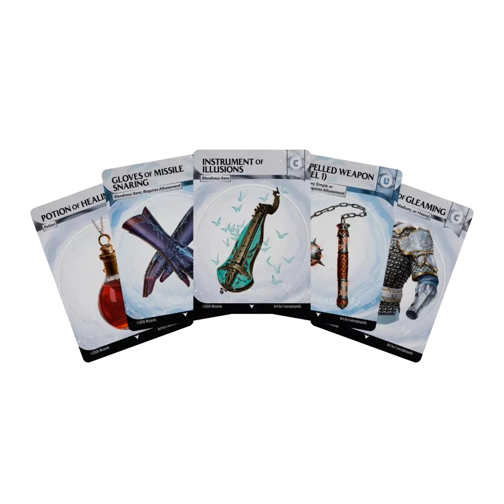 Trove Magic Items Common and Uncommon Dungeons & Dragons