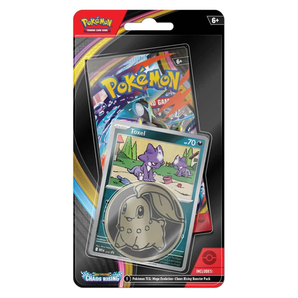 Pokémon TCG: Mega Evolution Chaos Rising Checklane Blister