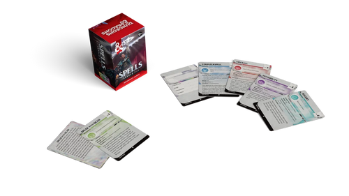 D&D 5E Reference Cards: Spells Levels 2-3