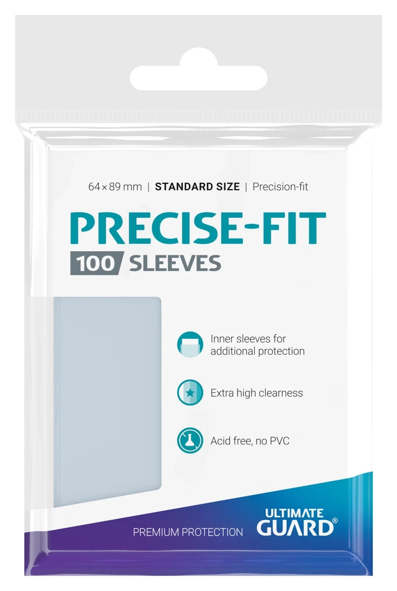Ultimate Guard Precise Fit Sleeves Standard Size 100
