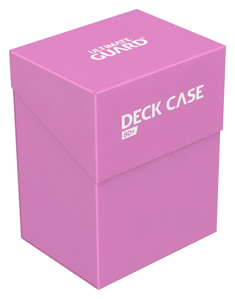 Ultimate guard deck case 80+ pink