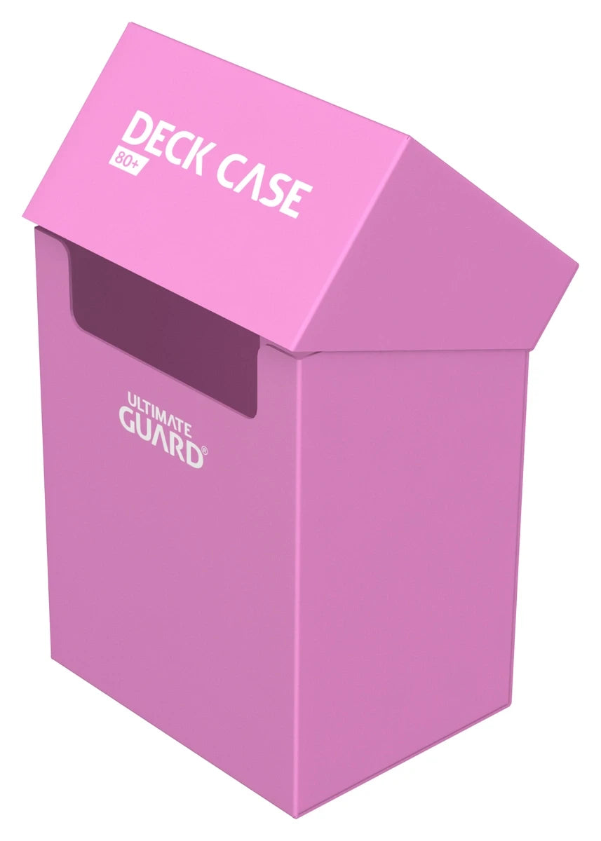 Ultimate guard deck case 80+ pink