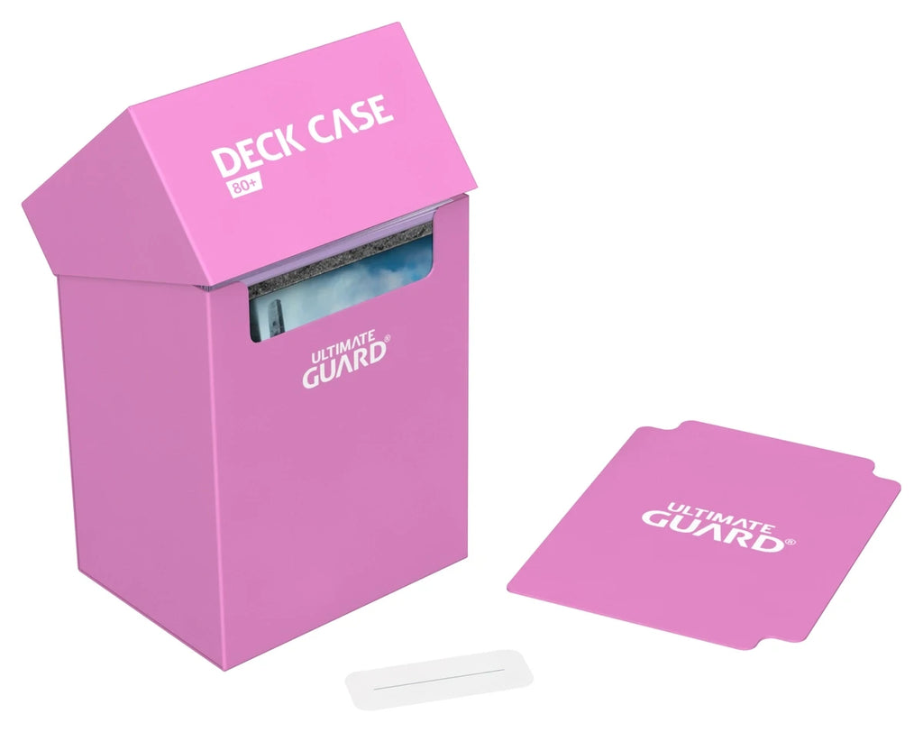Ultimate guard deck case 80+ pink