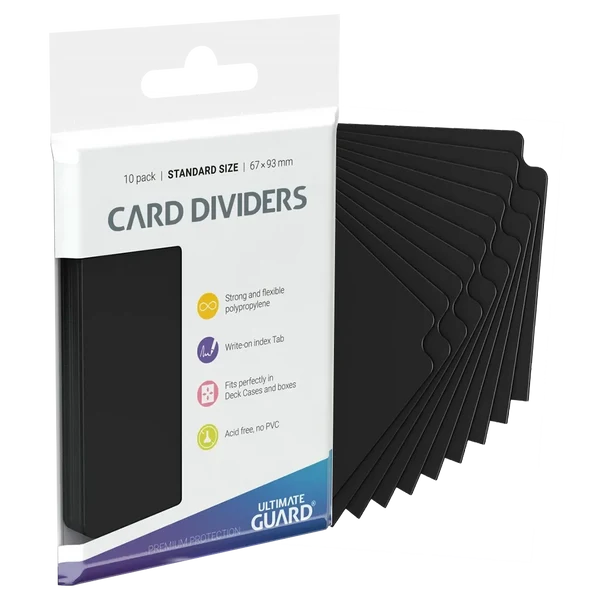 Ultimate Guard Card Dividers black