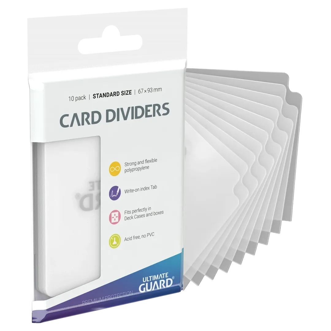 Ultimate Guard Card Dividers white