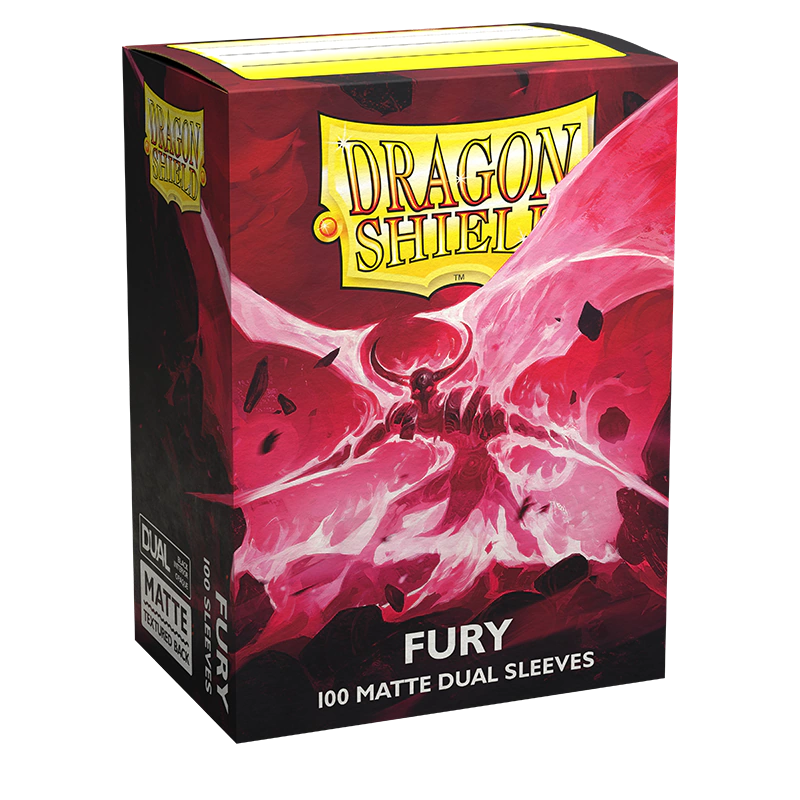 Dragon Shield Sleeves: Standard DUAL Matte Fury 100 ct
