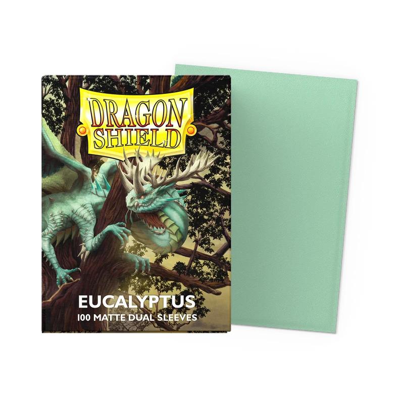 Tcg dragon shield: Eucalyptus Matte Dual Sleeves